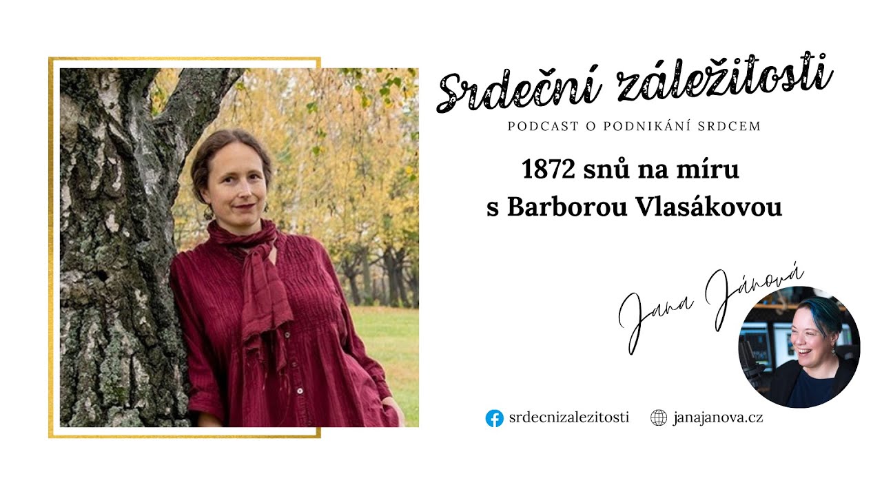 Extra díl Srdeční záležitosti – 1872 snů na míru s Barborou Vlasákovou